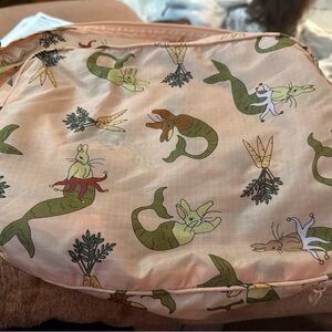 Baggu Animal Friends merbunny packing cube RARE HTF print NWOT